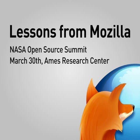 2011 NASA Open Source Summit - Pascal Finette