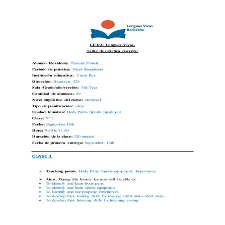 Pascual  tpd. secondary. lesson 1. passed