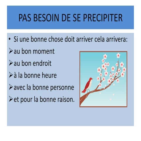 Pas de précipitation