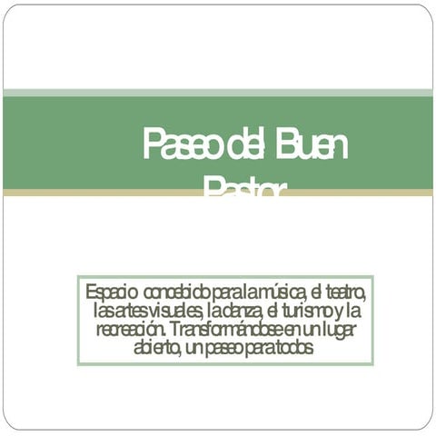 Paseo Del Buen Pastor