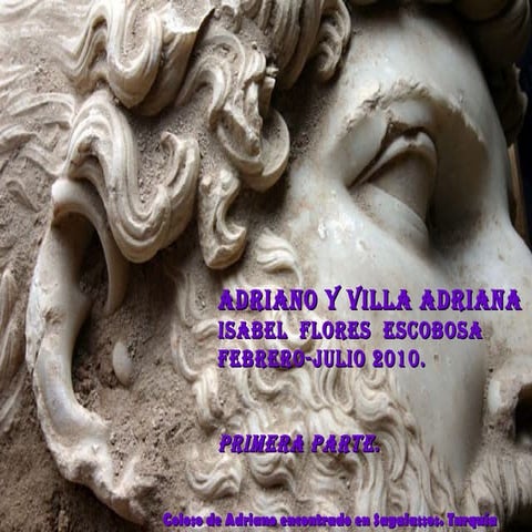 Paseo por la  villa adriana. roma. primera parte