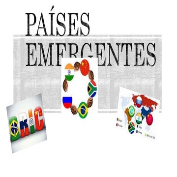 Países emergentes PPT
