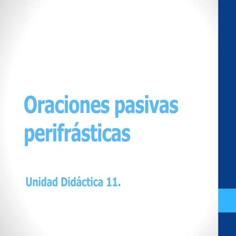 Pasiva perifrástica