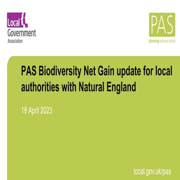 PAS Natural England Biodiversity Net Gain update 18_04_23