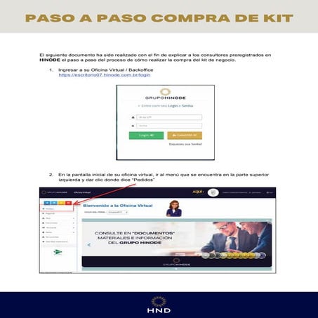 Paso a paso compra de kit