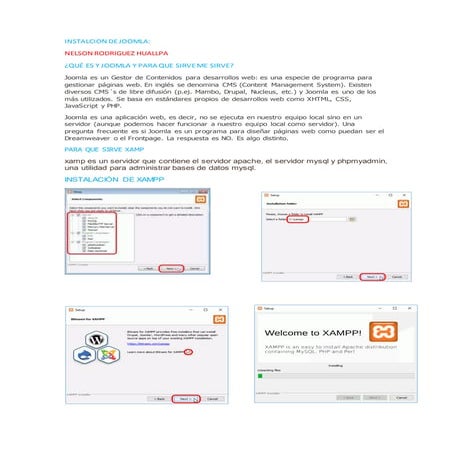 Pasos de instacion joomla