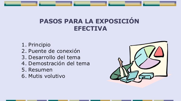 Pasos básicos para una Exposición efectiva