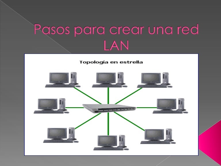 Pasos para crear una red lan