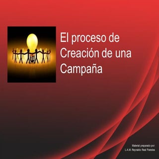 Pasos para la creación de una campaña