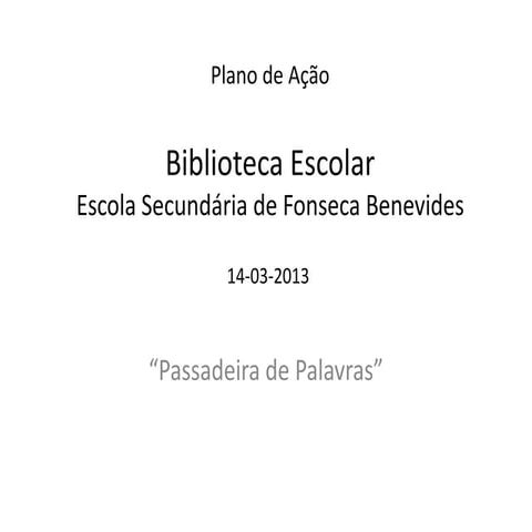 Passadeira de palavras