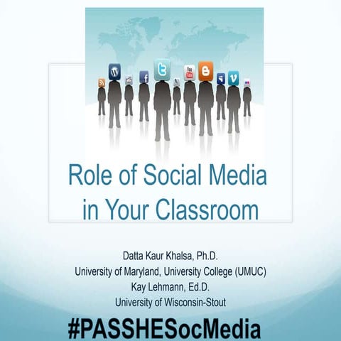 PASSHE Role Of Social Media in Higher Education