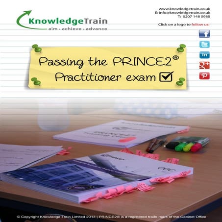 Learn the SECRETS to passing your PRINCE2 Practitioner exam with flying colou...