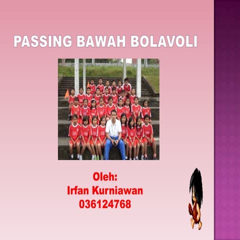 Passing Bawah Bolavoli Power Point