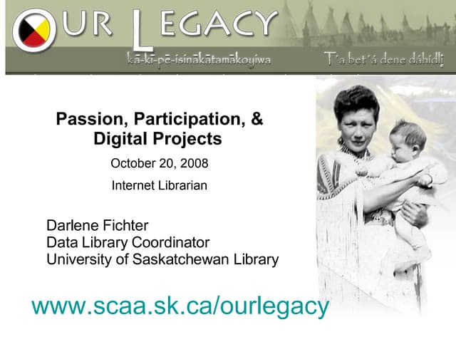 Passion, Participation and Digital Projects