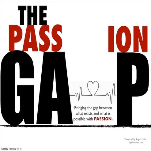 Closing The Passion Gap