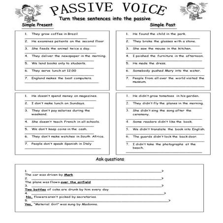 Passive voice