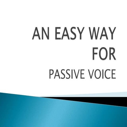 Causative passive | PDF