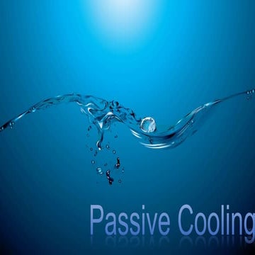 Passive Cooling 