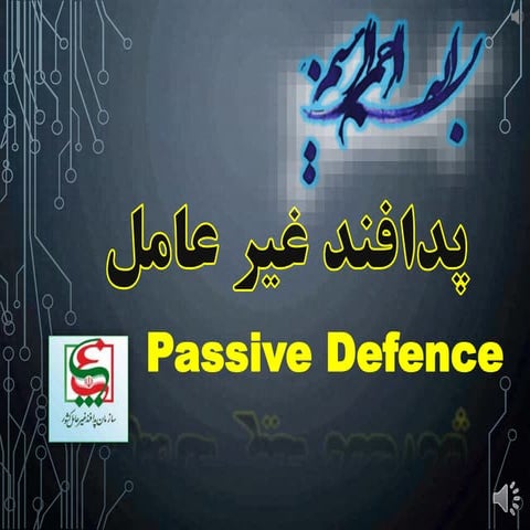 Passive defence 2020 mr rastegar