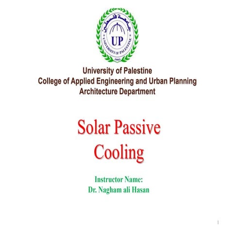 Passive cooling design