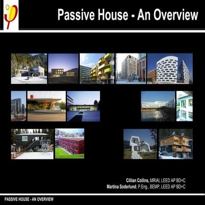 Passive house overview 20150127