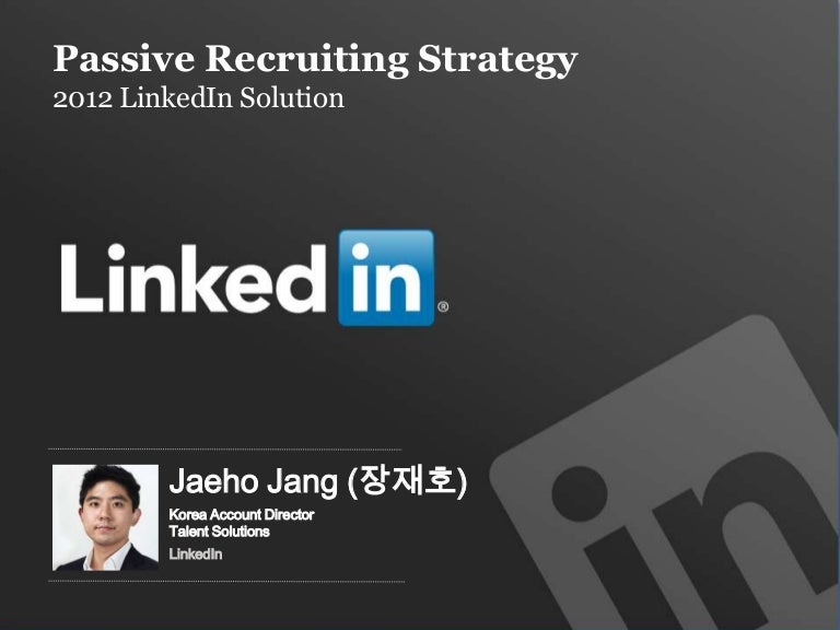 Passive Recruiting Strategy