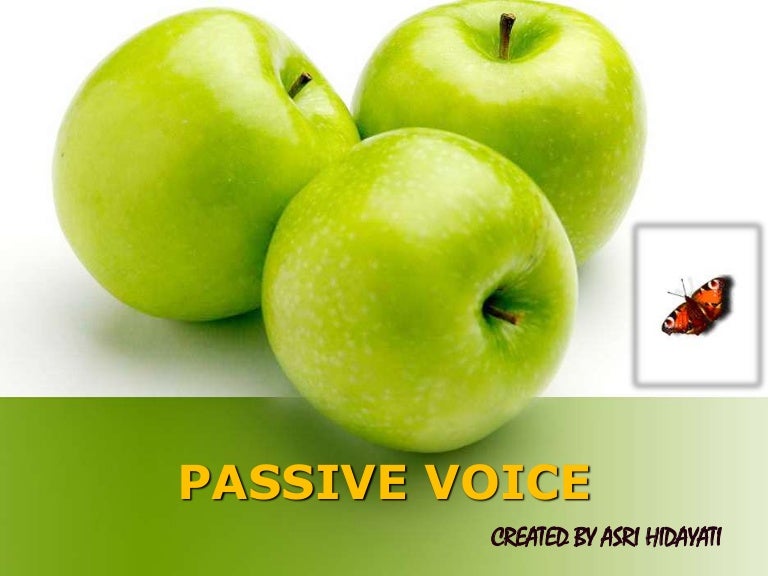 Passive Voice