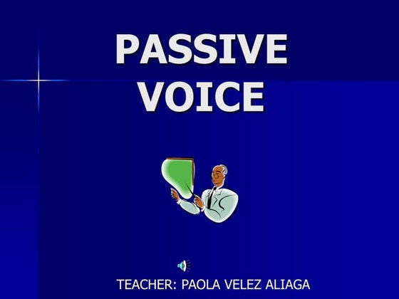 Present simple passive | PPT