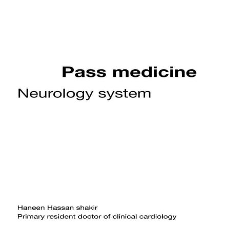 Pa`ss medicine neurology system for MRCP.pdf