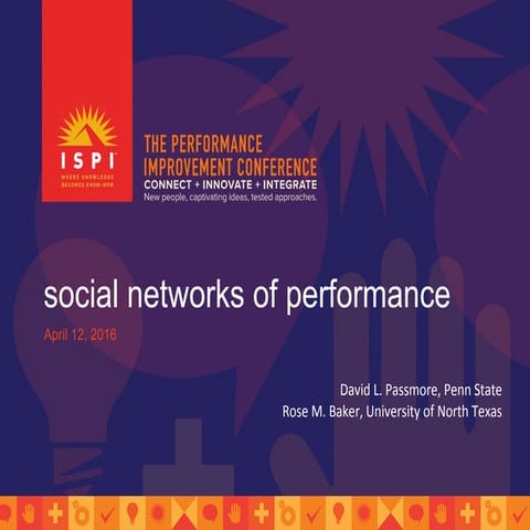 Social Networks of Performance