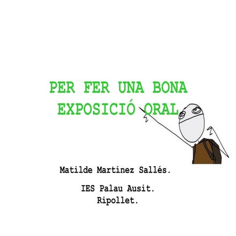 Passos Exposició Oral