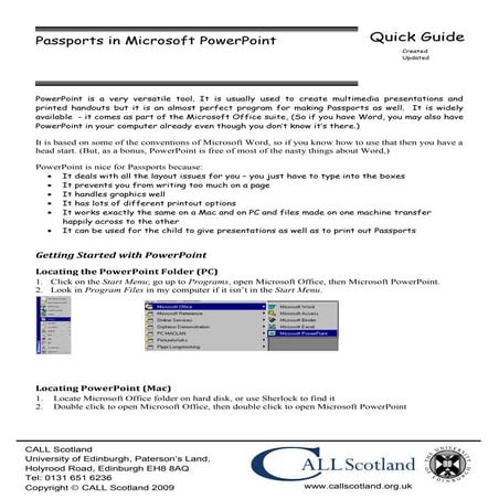 Passports in-microsoft-power point