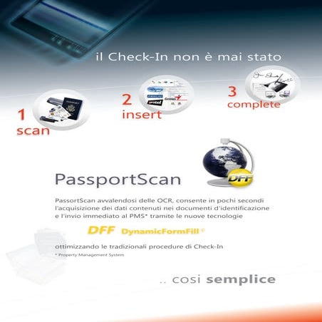 Passport scan - il Check - in immediato