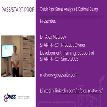 What's new in PASS/START-PROF v4.84 Pipe Stress Analysis Software