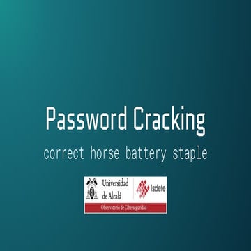 Password cracking
