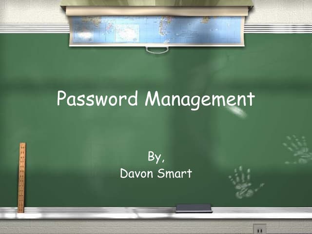 Password Management