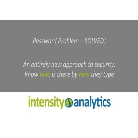 Password Problem - Solved! | PPT | Free Download