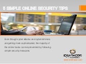 5 Simple Online Security Tips