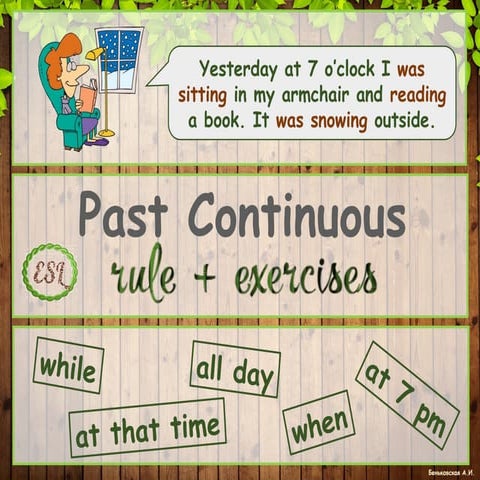 Past Continuous (rule + ex.).pptx........ | PPTX
