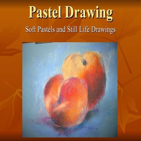 Pastel drawing pressentation