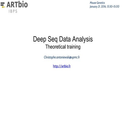 Pasteur deep seq_analysis_theory_2016