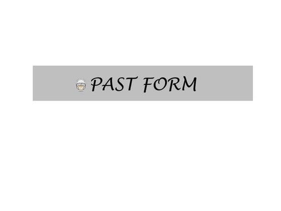 Simple present, past, and future tenses | PPT