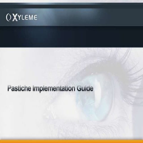 Pastiche Implementation Guide