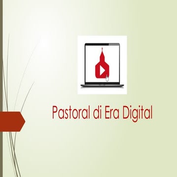 Pastoral di Era Digital untuk Gereja Katolik