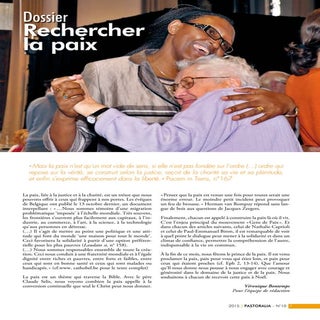 Pastoralia 10 (dossier)