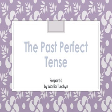 Past Perfect tense presentation 7th.pptx