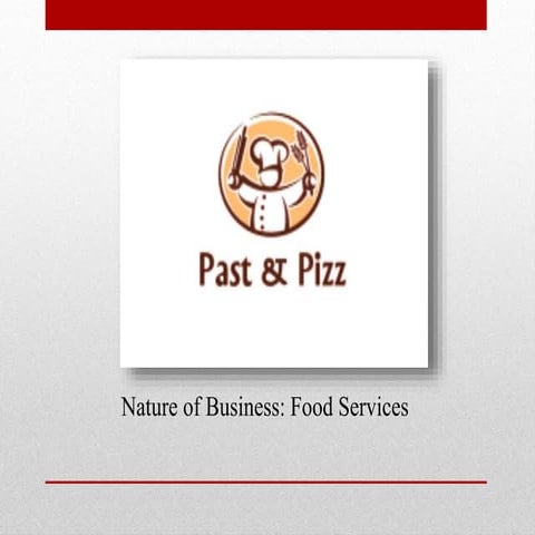 Past & pizz presentation