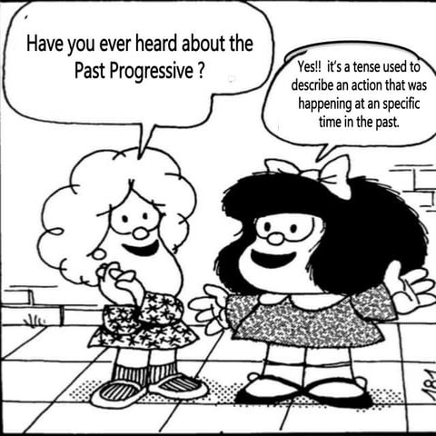 Past progressive