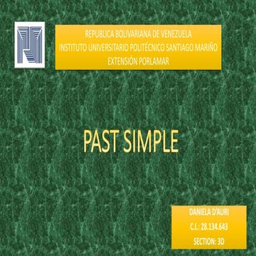 past simple tables | DOCX