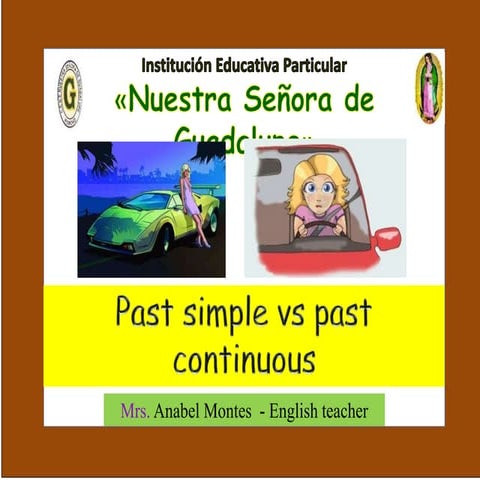 Past simple and past continuous 3ro